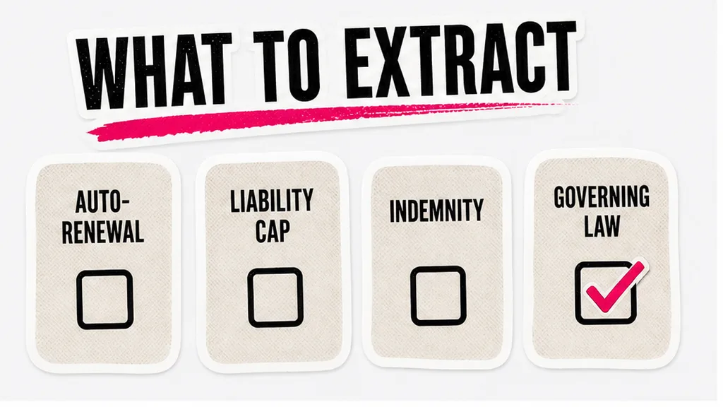 Auto-renewal, liability cap, indemnity, governing law