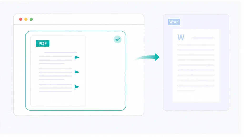 Upload tray with a consultancy PDF returning the same pages marked with clause flags