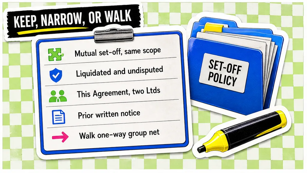 Keep, narrow, or walk board: mutual, this Agreement, notice days, no face