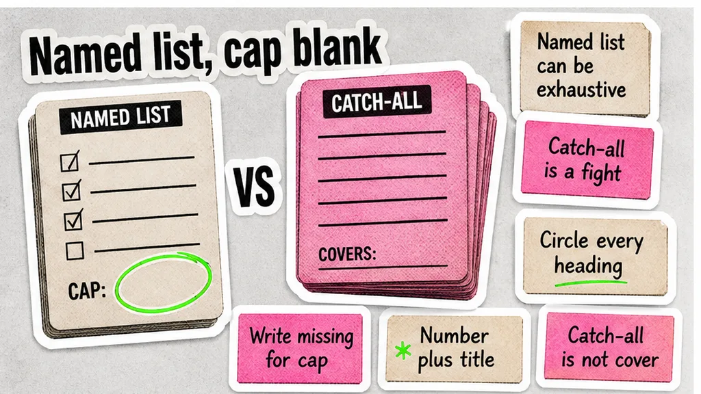 Named survival list, cap blank, no face