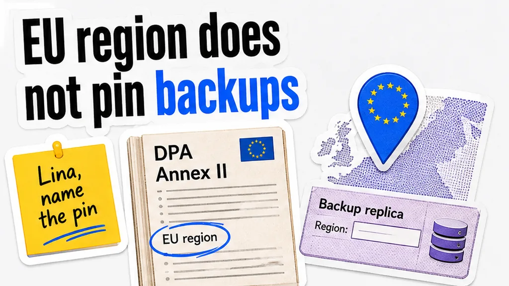 DPA Annex II, EU-region slogan circled, backup row unmarked, no face