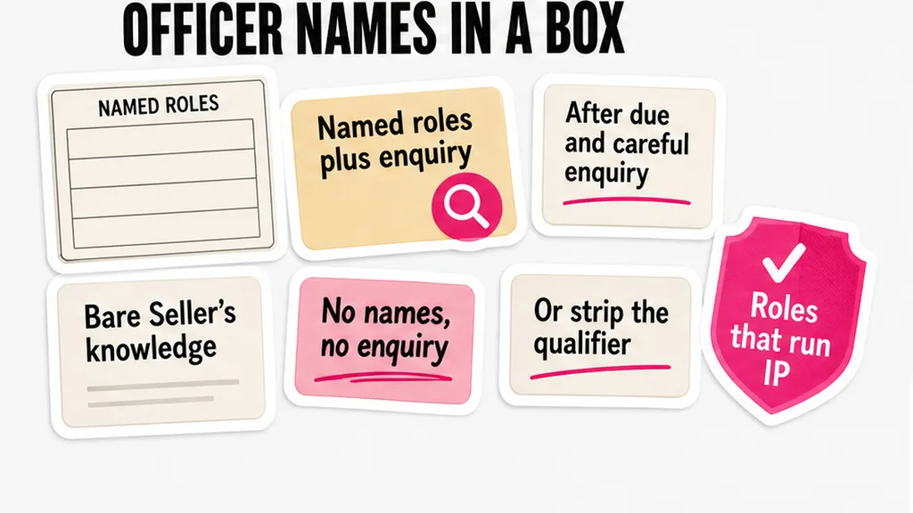 Officer names in a box beside a knowledge definition, no face