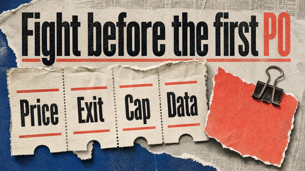 UCTA and SGSA statute tabs next to a marked fees-paid liability cap on vendor paper