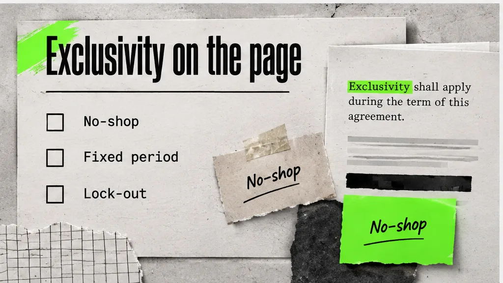 Same LOI back with exclusivity, costs and confidentiality flags, no face
