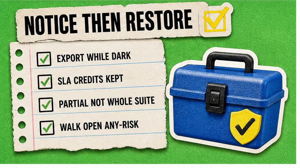 Checklist board for narrow, partial, or walk on security suspension