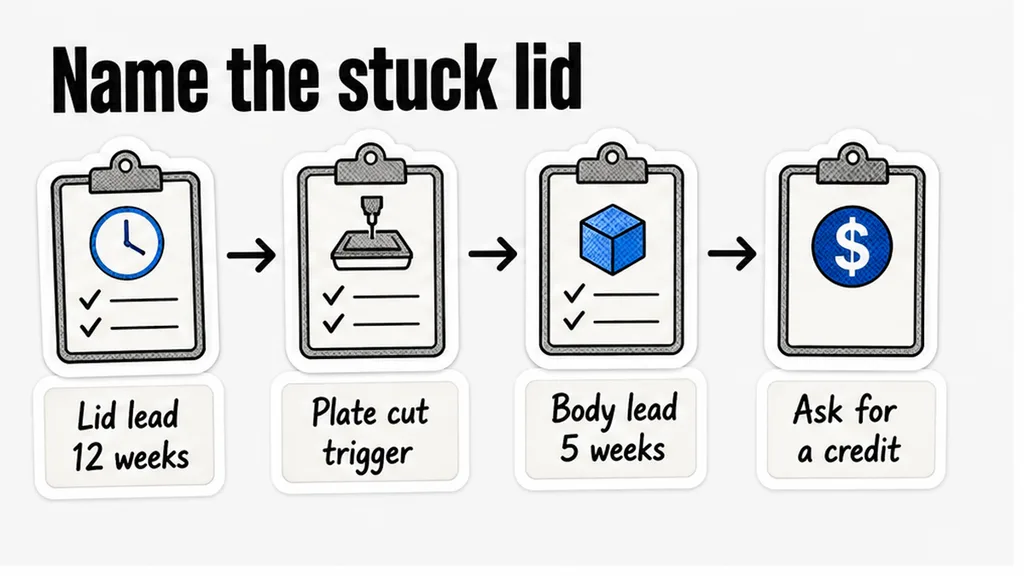 Checklist for the stuck lid