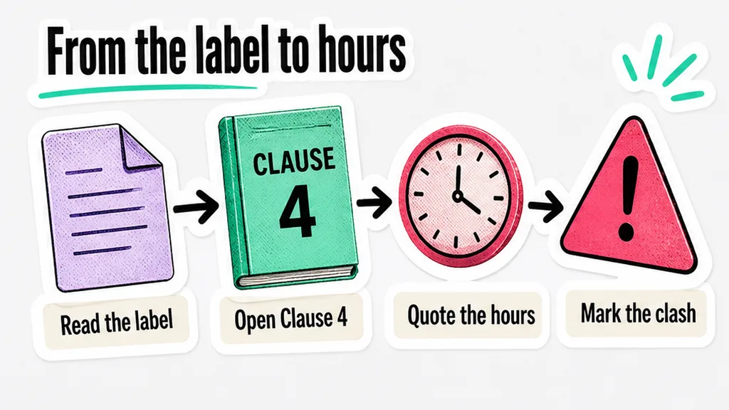 Workflow diagram: Which control sentences elsewhere contradict the label?