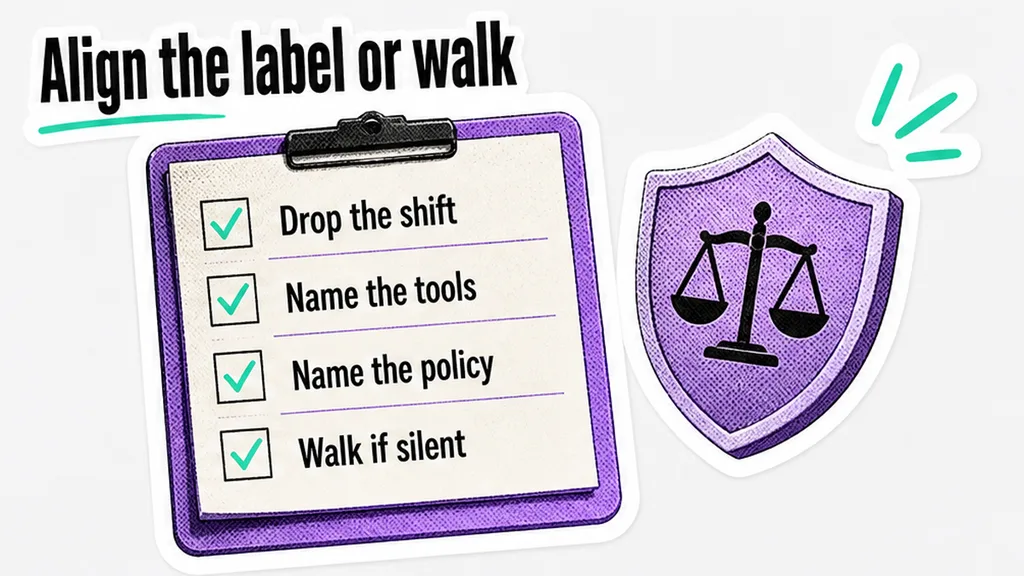 Checklist board: What should you align before you start Monday?