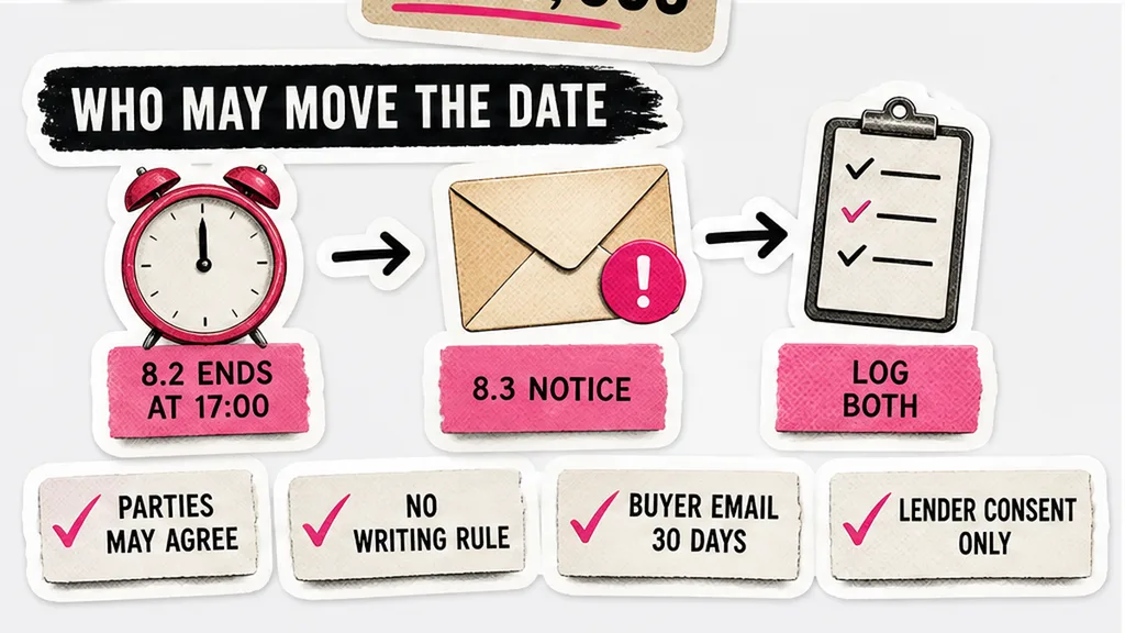 Workflow diagram: What to log when 17:00 and a notice are both on the page?