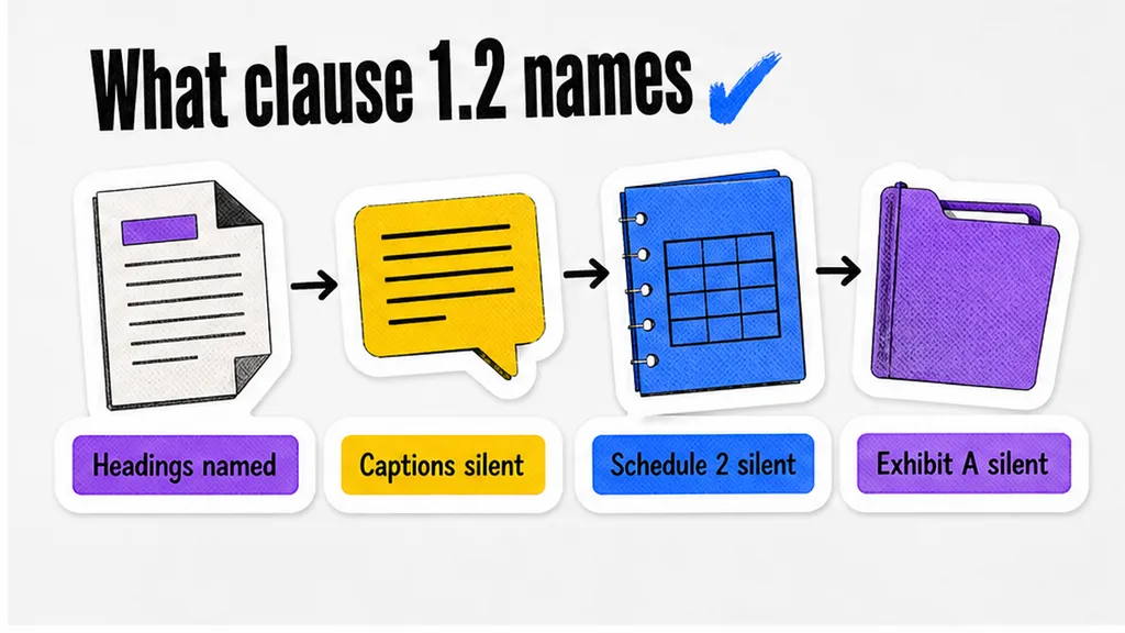 Workflow diagram: What does clause 1.2 actually name?