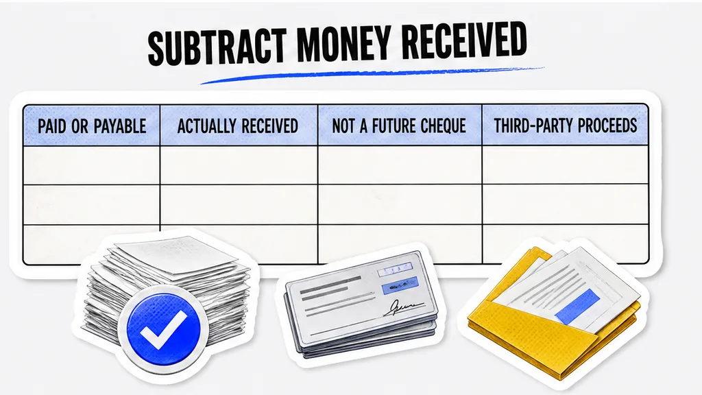 Comparison table: What does net of insurance actually subtract?