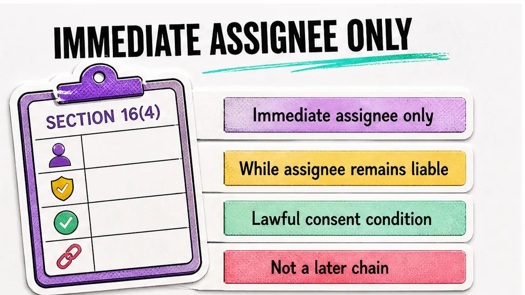 Section 16 subsections marked on a draft AGA