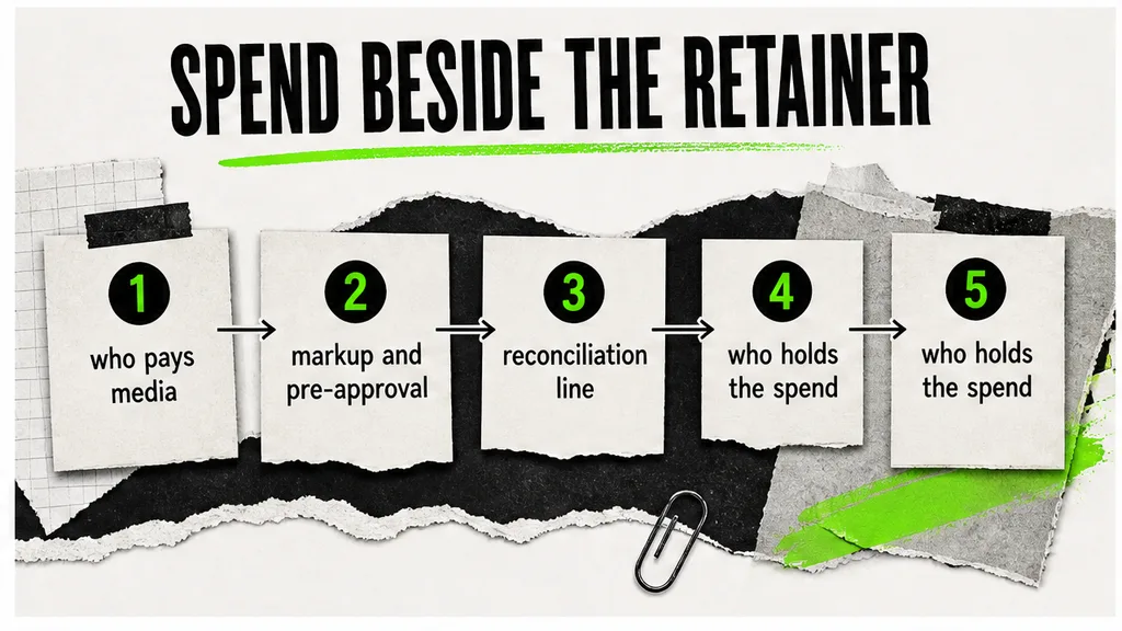 Creative IP sentence that keeps rights with the agency until termination and payment of all sums